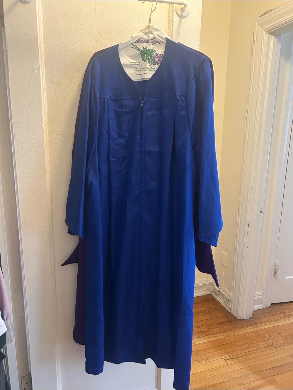 Royal Blue Graduation Gown